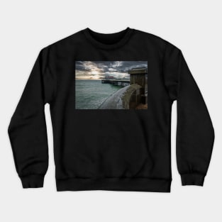 Cromer pier Norfolk Crewneck Sweatshirt